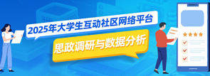 2025年大学生互动社区网络平台思政调研